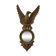 Miroir style Empire à l’aigle en bois sculpté et polychromé – fin XIXᵉ