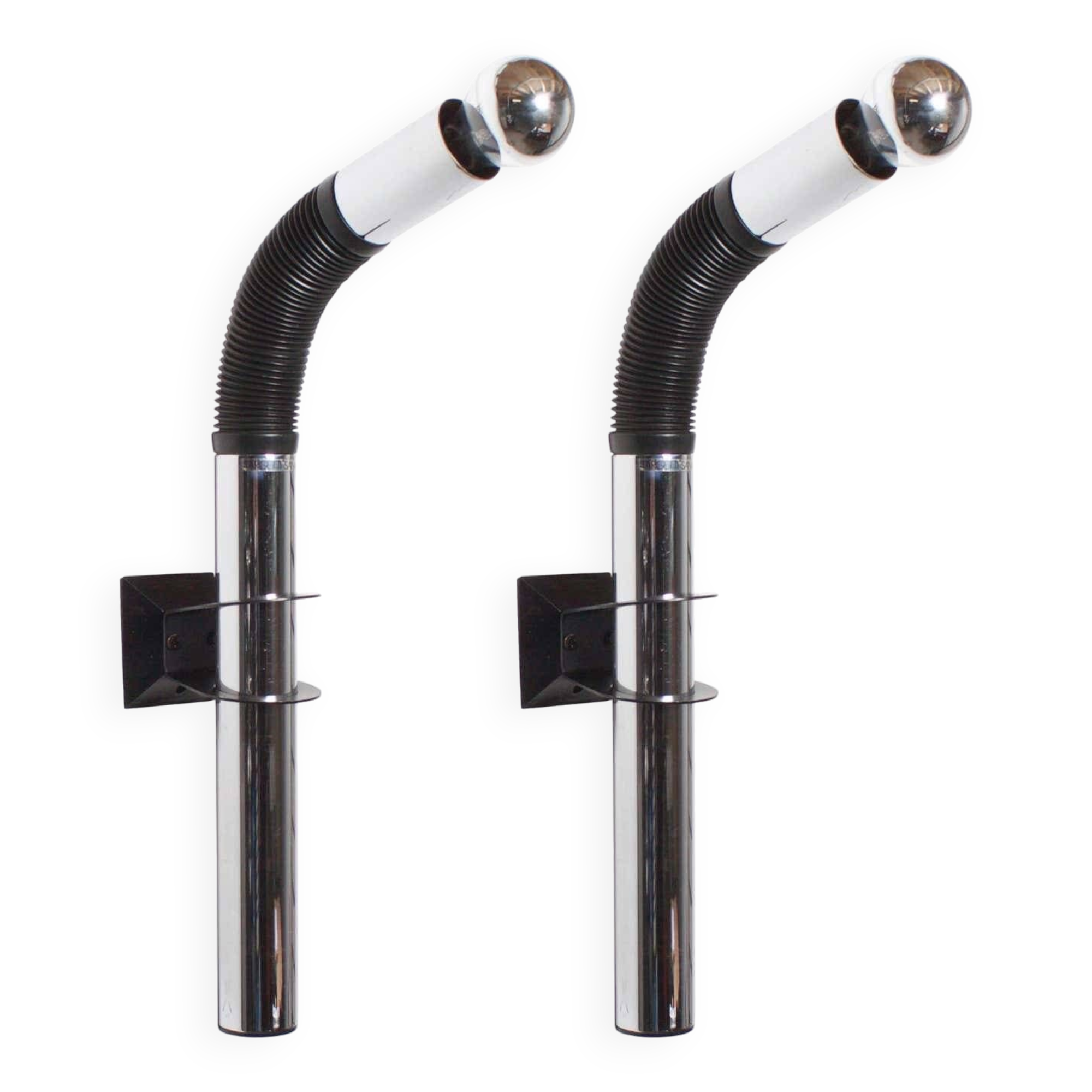 Pair of 1970s Targetti Sankey Sconces