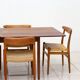Kurt Ostervig, table à manger en palissandre « Flip Flop »