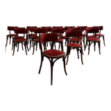 Set of 20 bistro chairs