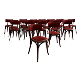 Set of 20 bistro chairs