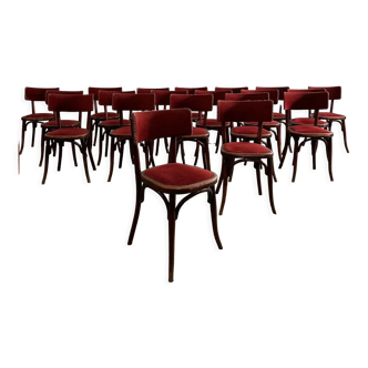 Set of 20 bistro chairs