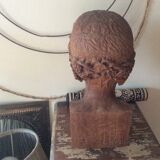 Buste en bois