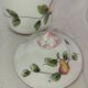 Vintage ceramic confit pot with spoon – 1950s