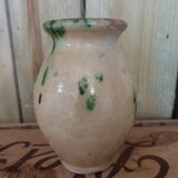 Vallauris enamelled vase
