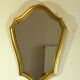 Golden mirror 39 x 28 cm