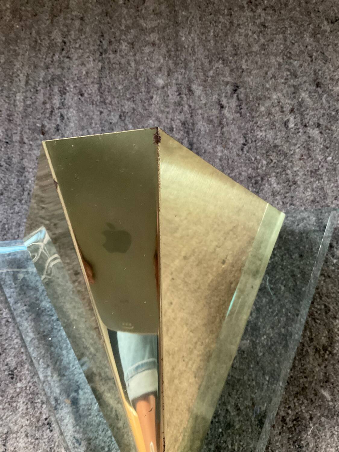 Pair of Hollywood Regency style wall lights