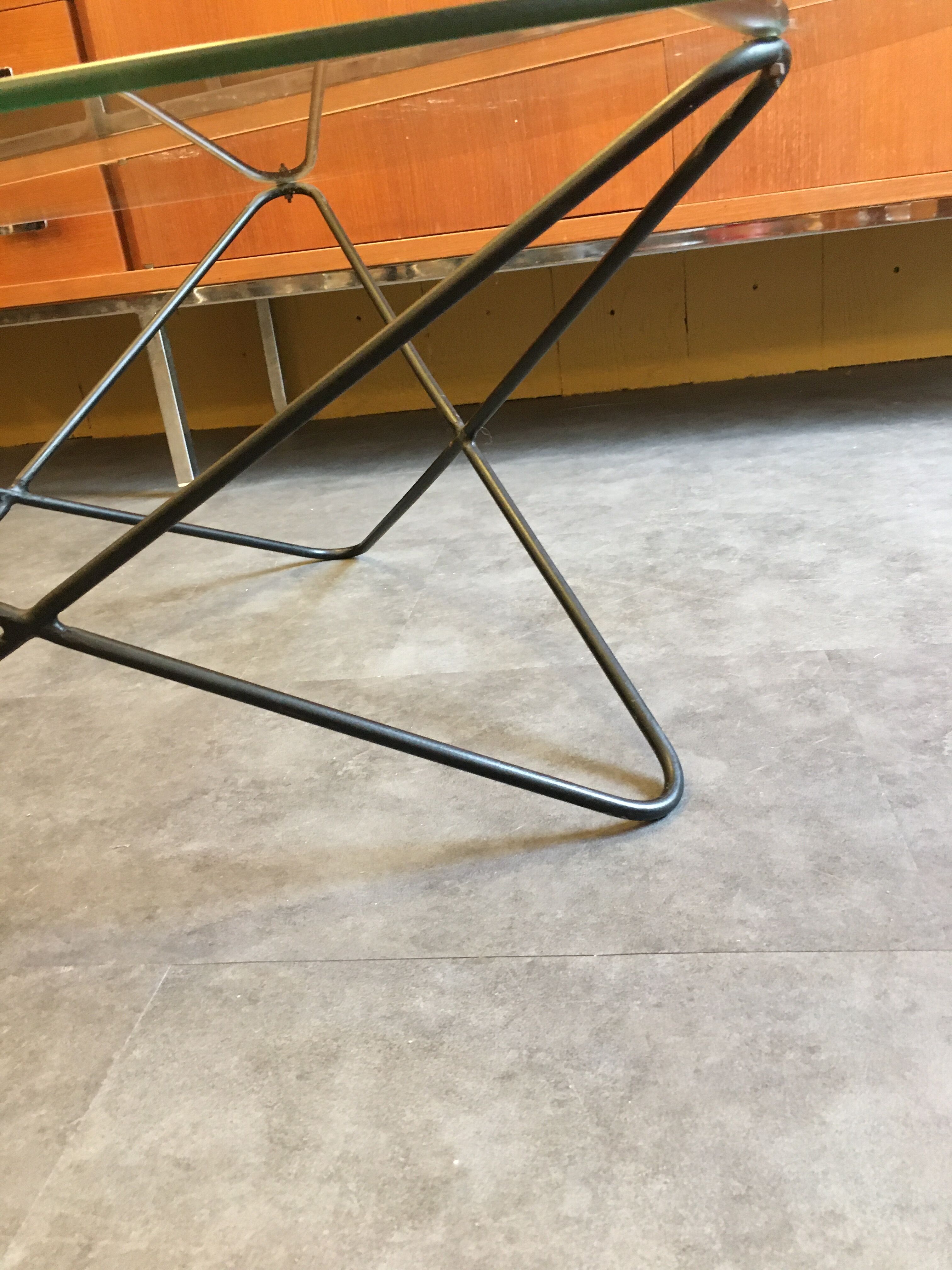 Table basse Jasmin, de F.Lasbleiz, Airborne, circa 1950