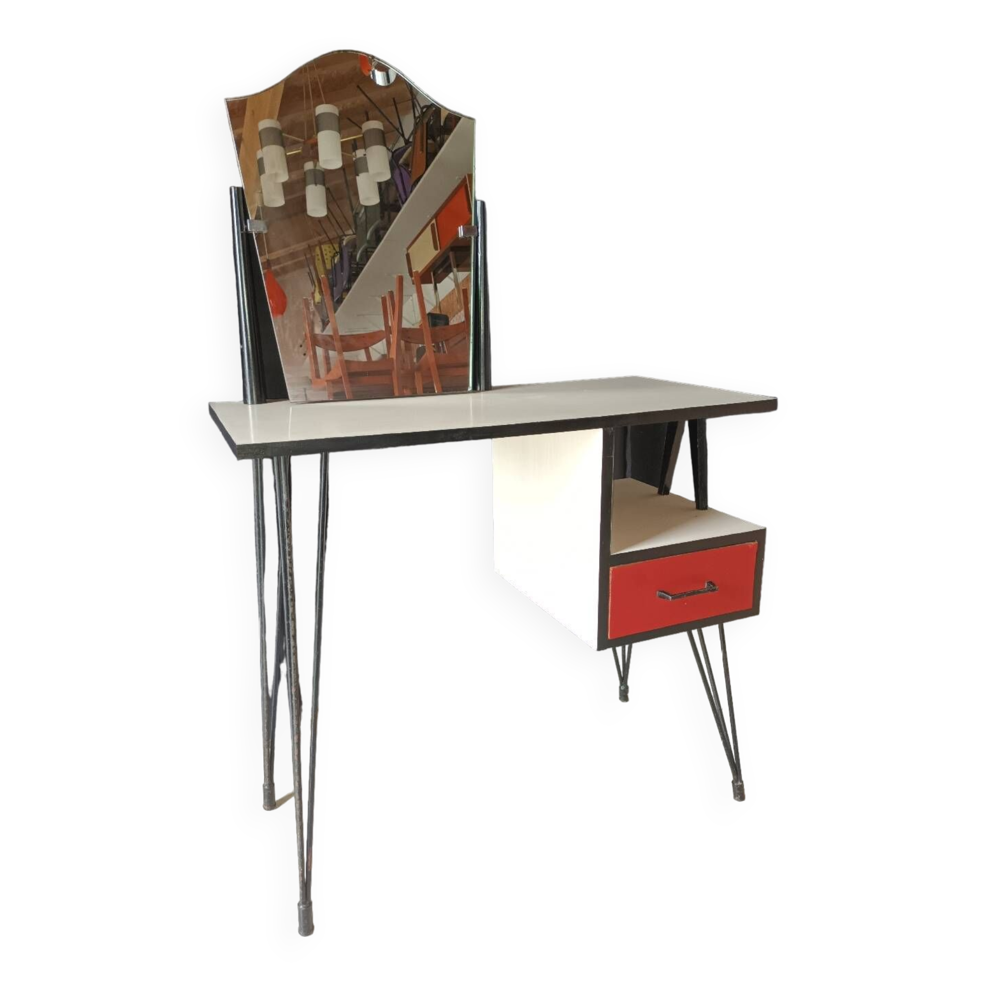Vintage formica dressing table