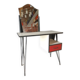 Coiffeuse vintage en formica