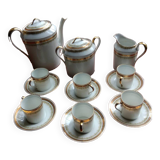 Service à café porcelaine de limoges lanternier
