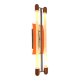 Neon Orange Wall Light, 1990
