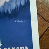 Vintage Canadian Train Poster