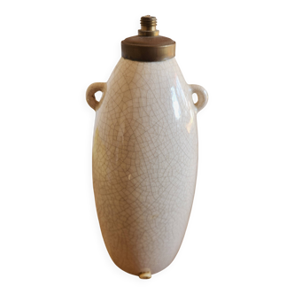 Support for cracked ceramic lamp