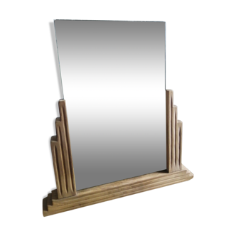 Mirror art deco 48 cm h / 45 cm l.