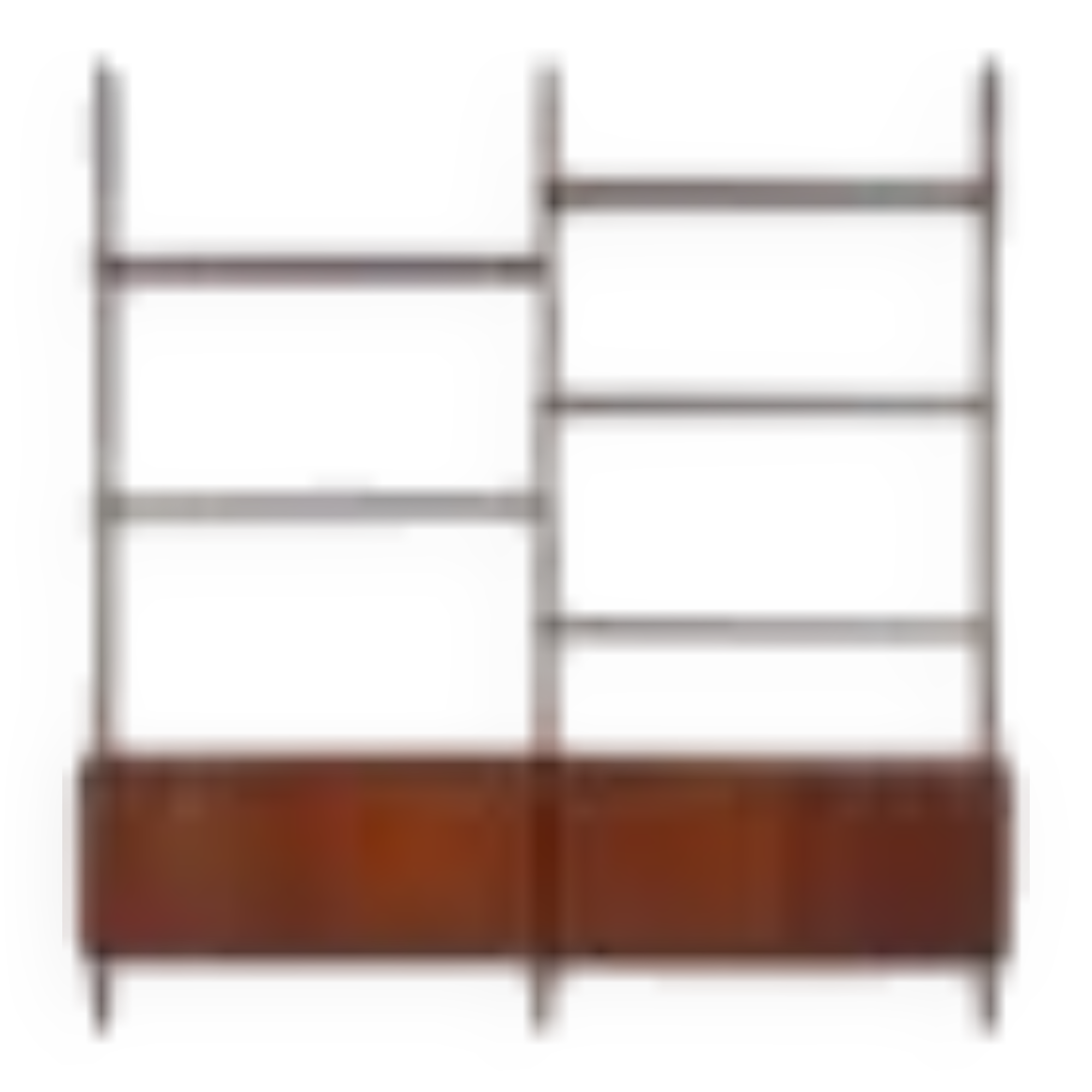 Teak system bookcase, Danish design, 1960s, production: Denmark