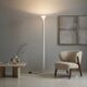 Vintage Murano glass floor lamp, Italian design 1980s-1990s
