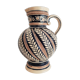 Pitcher 2L ceramic decoration in relief