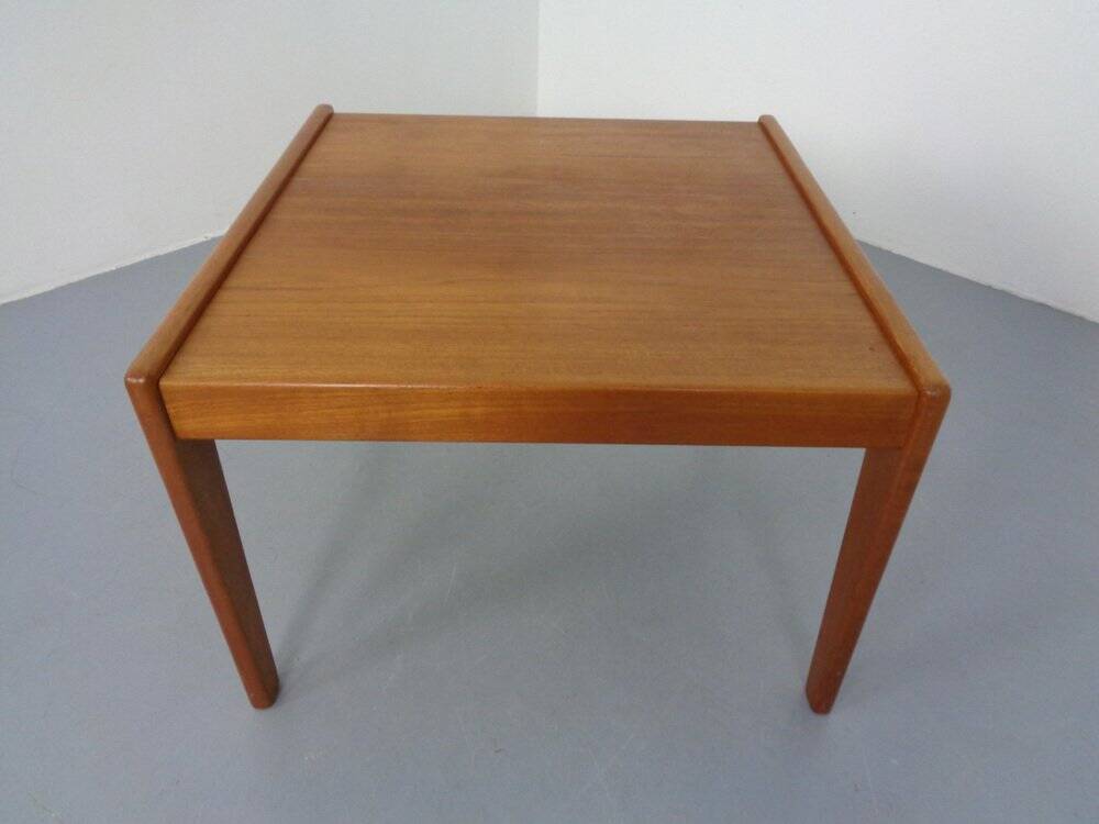 Teak coffee table by Arne Wahl Iversen, Denmark, 1960s.