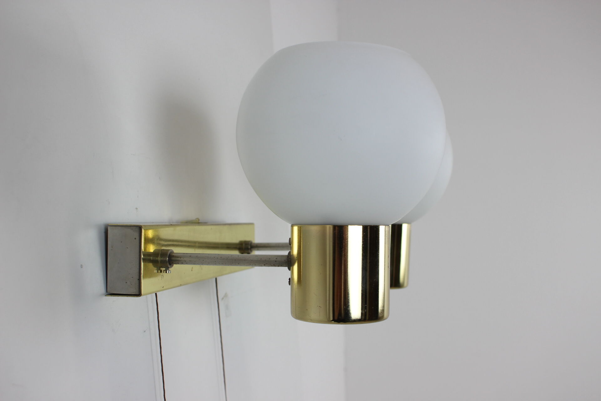 Wall Lamp by Kamenicky Senov, 1970s Czechoslovakia