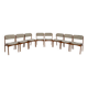 Chaises de salle à manger Mid-Century modèle 49 en teck par Erik Buch pour Odense Machine Gunning, années 1960, lot de 8