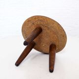 Pedestal carries tripod plant