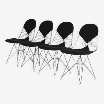 Ensemble de 4 chaises « Bikini » des années 1990 par Charles & Ray Eames pour Vitra, Allemagne