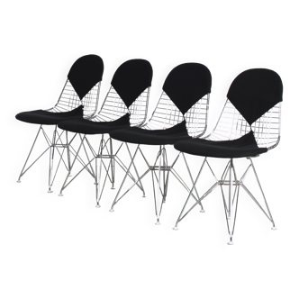 1990s Set of 4 “Bikini” Chairs by Charles & Ray Eames for Vitra, Germany