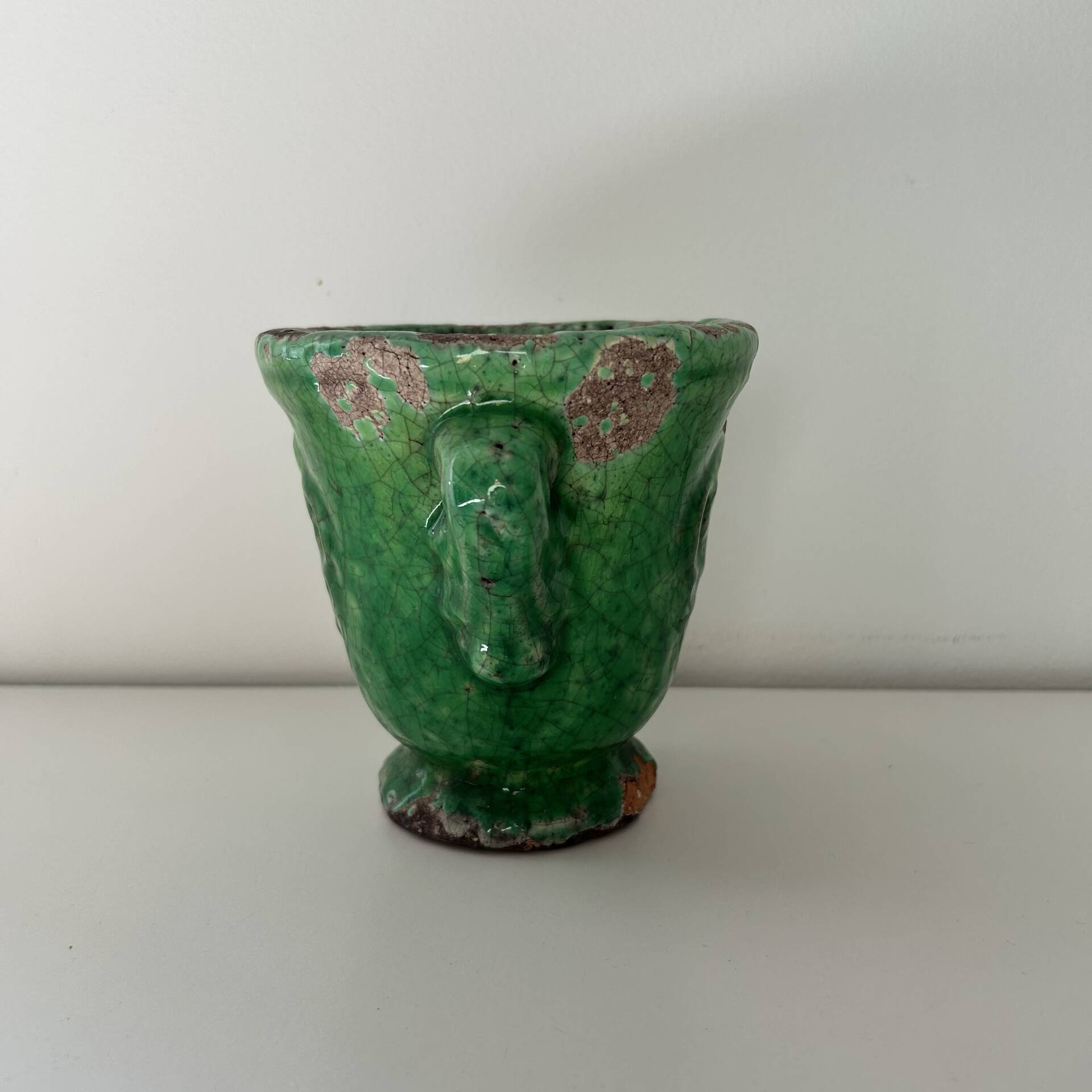 Small ancient Provençal vase