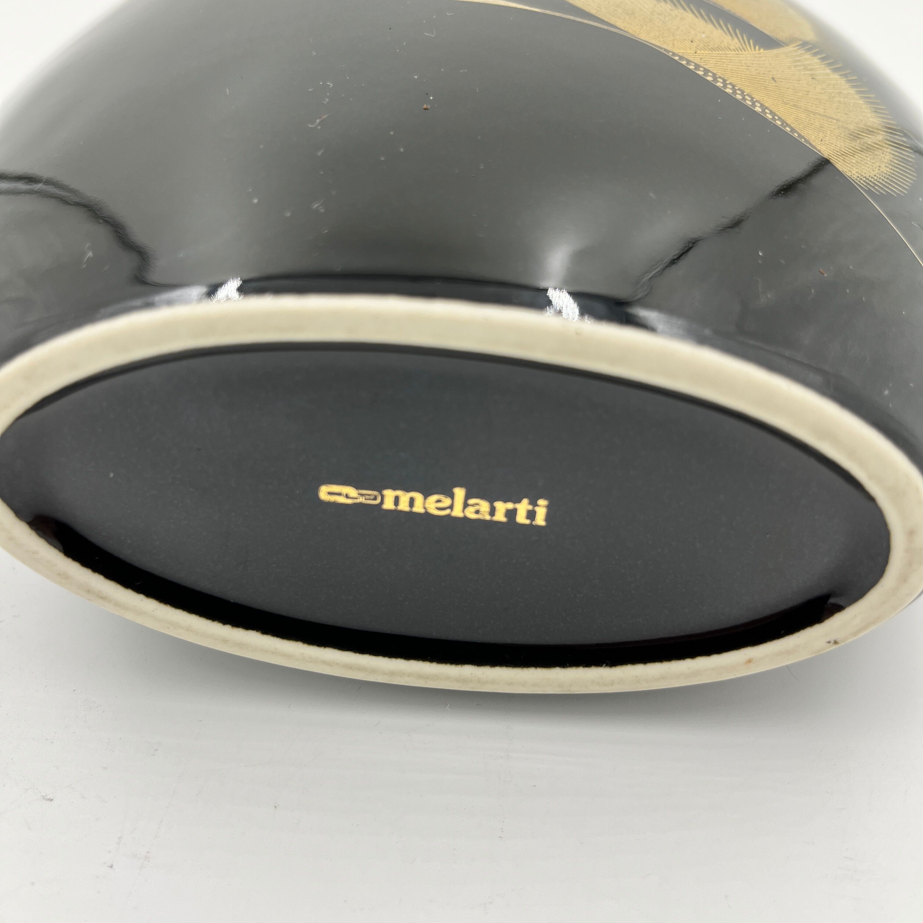 Vintage vase signed Melarni model Heron