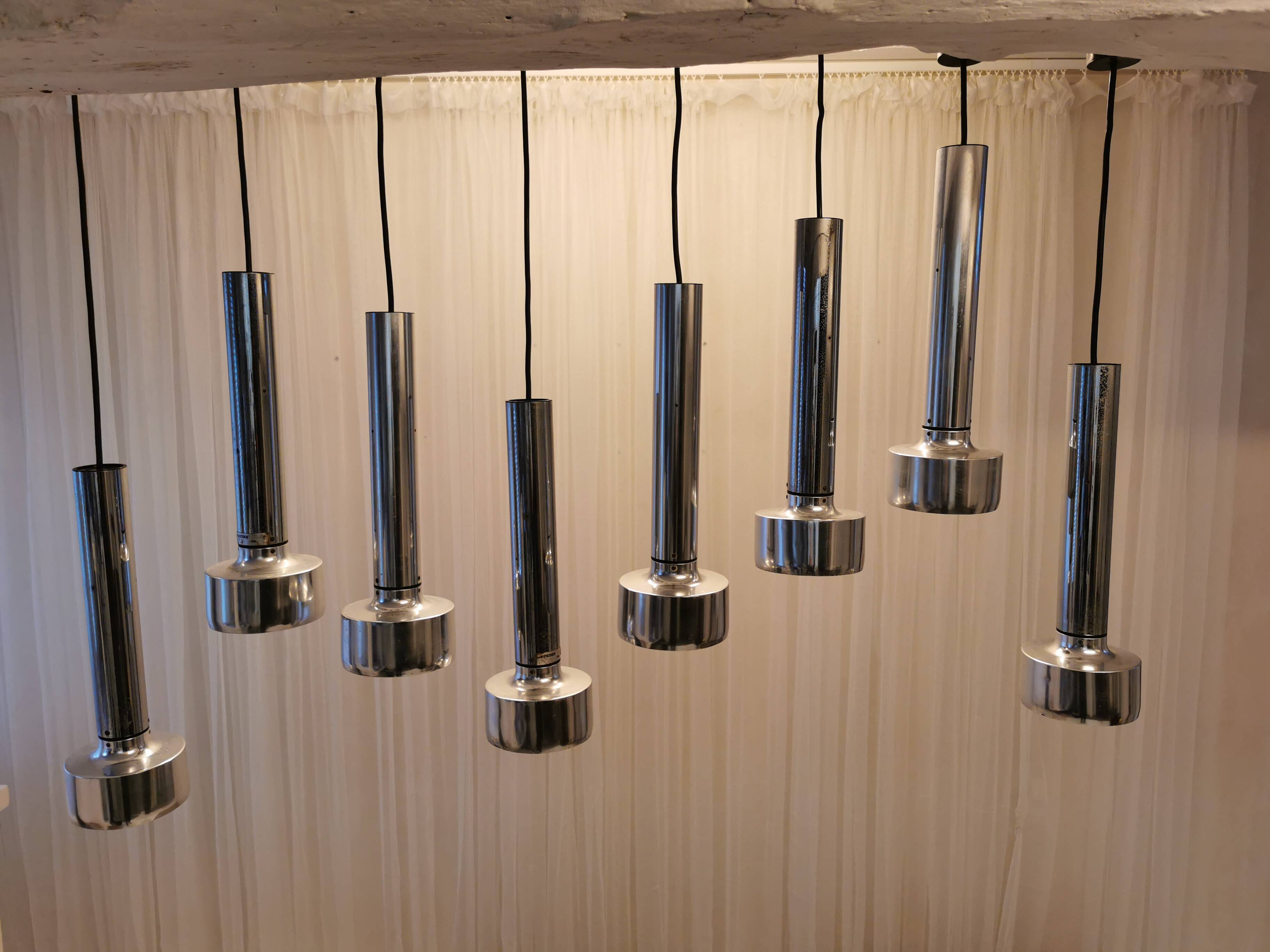 Vintage "erco" suspensions