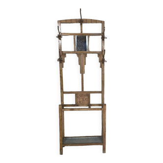 Art deco coat rack