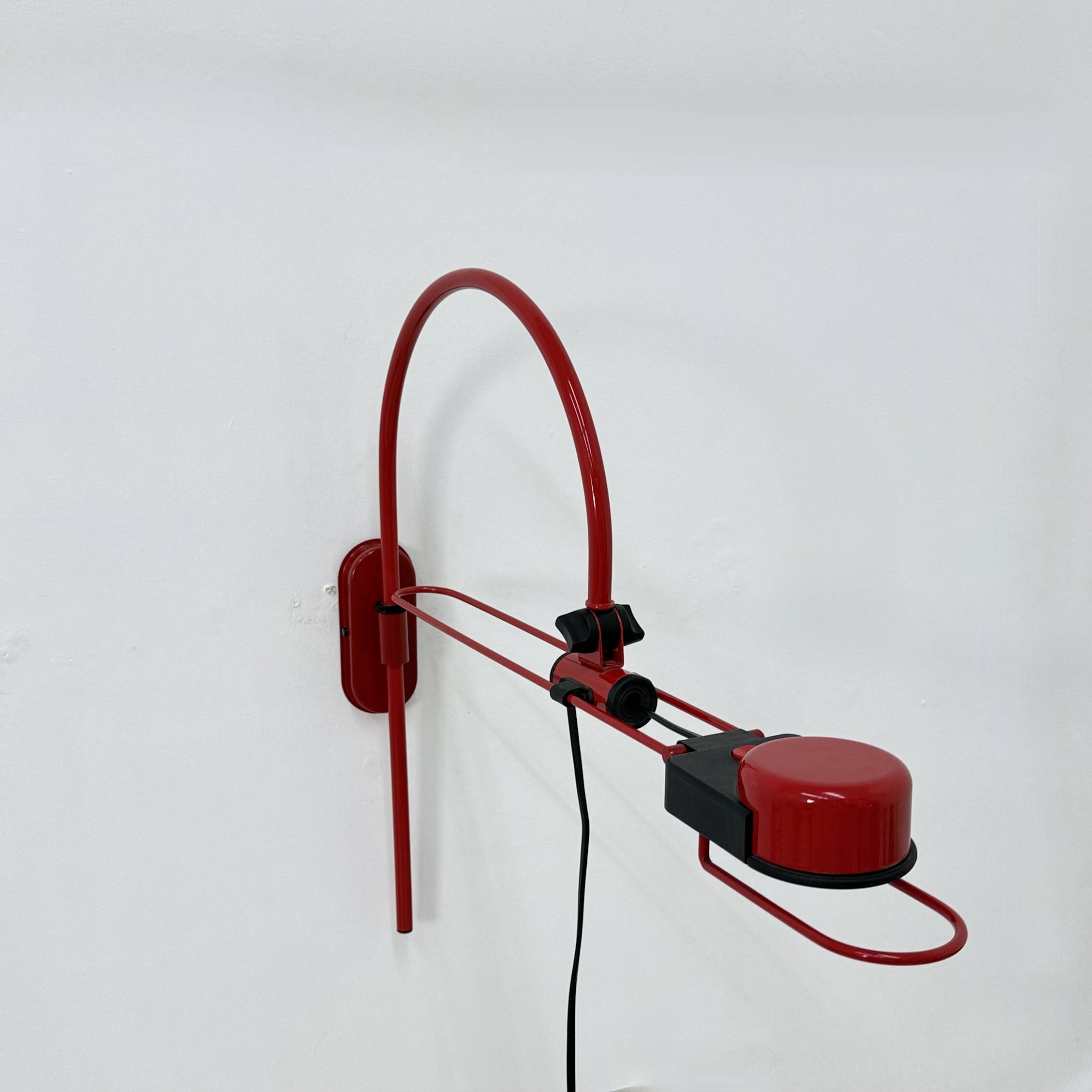 Italian adjustable wall Lamp by Vico Magistretti, 1980s