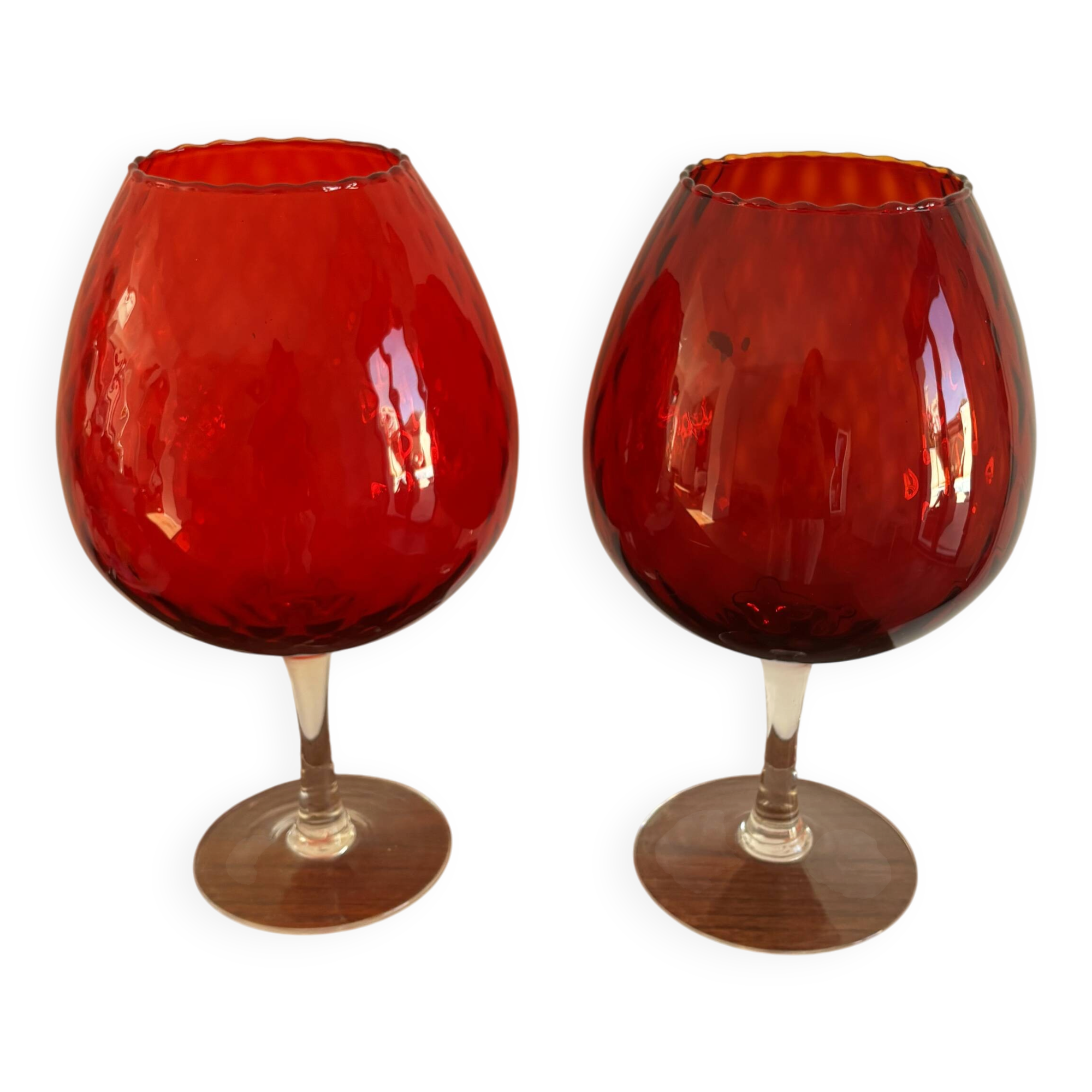 Lot de deux vases Empoli