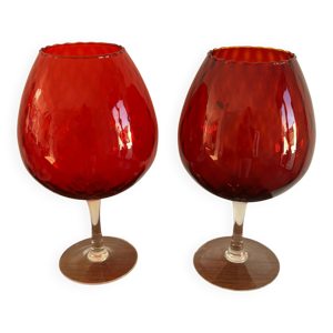 lot de deux vases Empoli