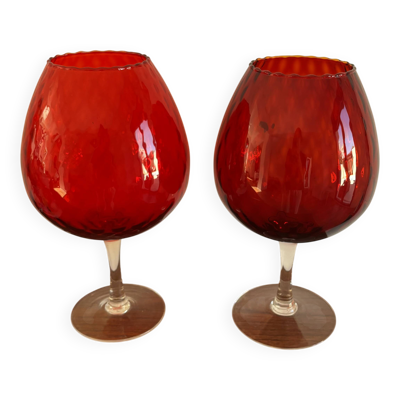 Lot de deux vases Empoli