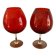Lot de deux vases Empoli