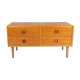 Commode en teck, Danemark, années 60
