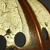 Fat Lava Ceramic Pendant Light from Pan Leuchten, 1970s
