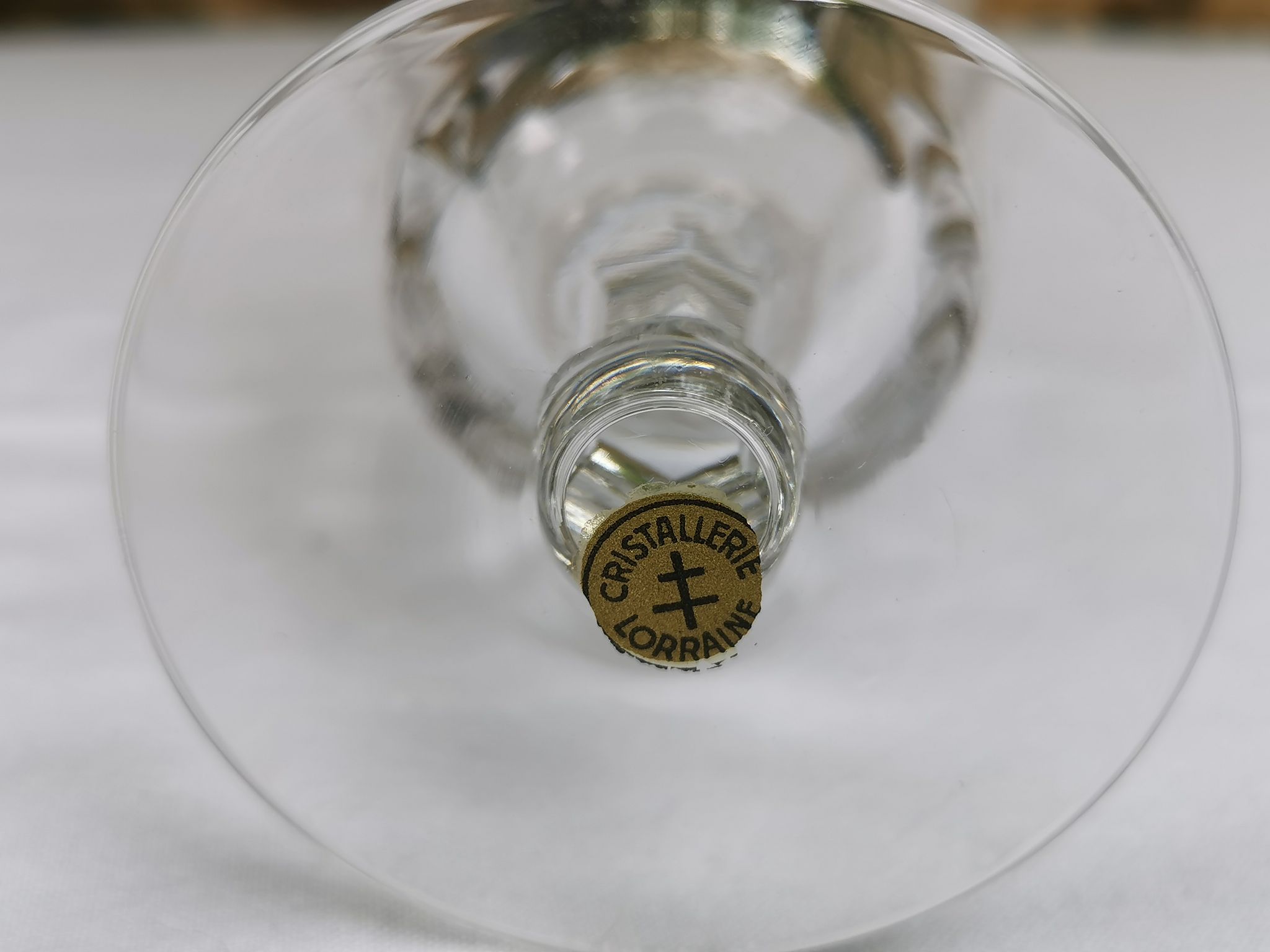 Service verres et carafes en cristal