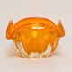 Mid-Century Orange Murano Glass Ashtray, Italy, 1970s
