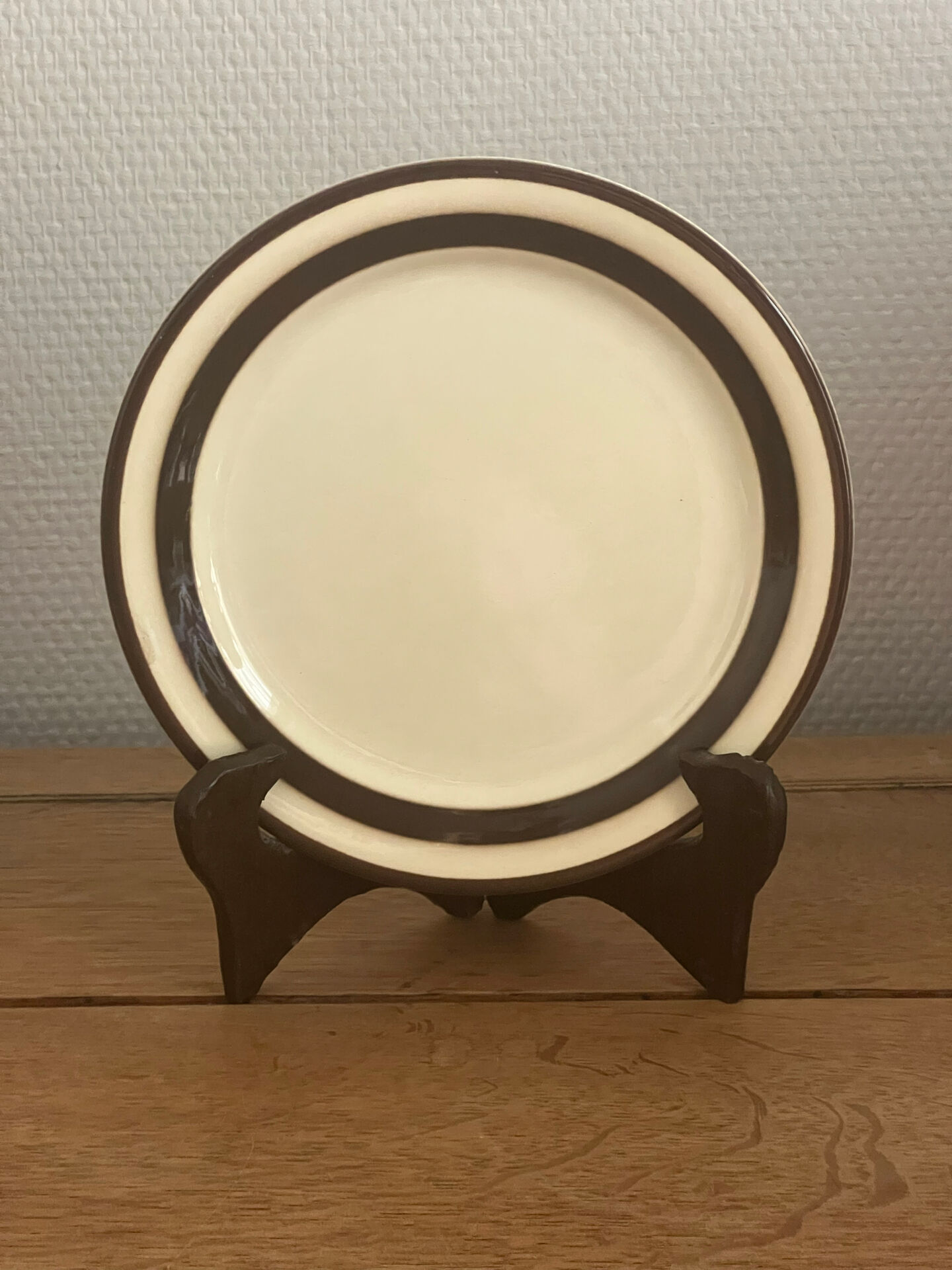 6 Italian dessert plates Pagmossin in ceramic