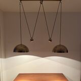 Suspension double Posa40 nickelée par Florian Schulz