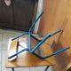 Desk desk desk table child school metal wood and vintage chair
