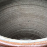 Glazed stoneware jar