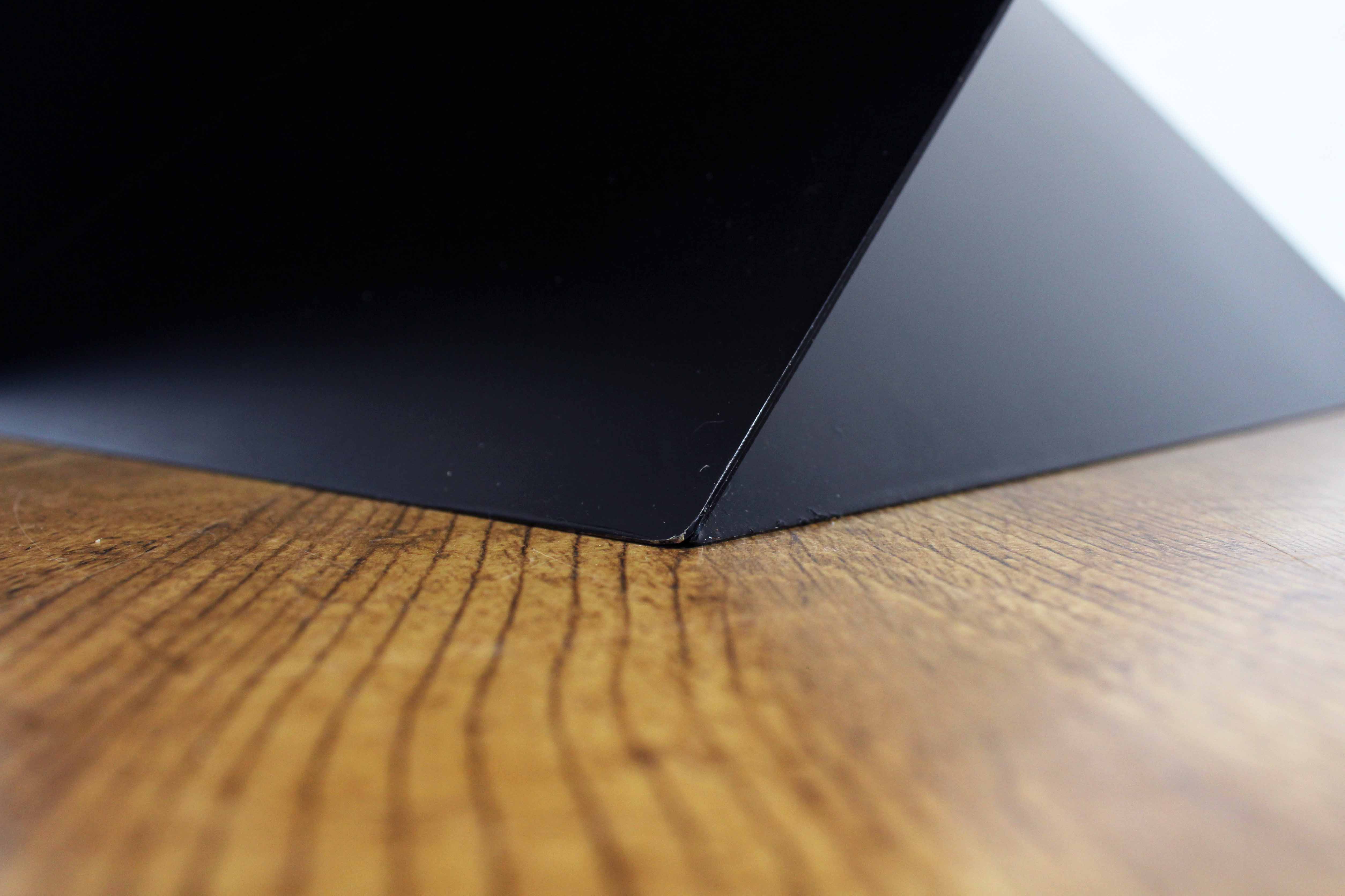 Table basse bout de canapé "origami" 1980