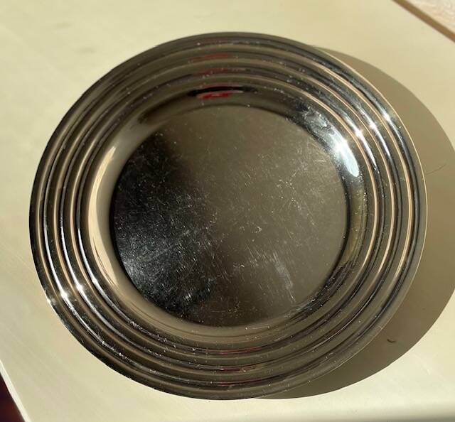 Christofle silver-plated plate