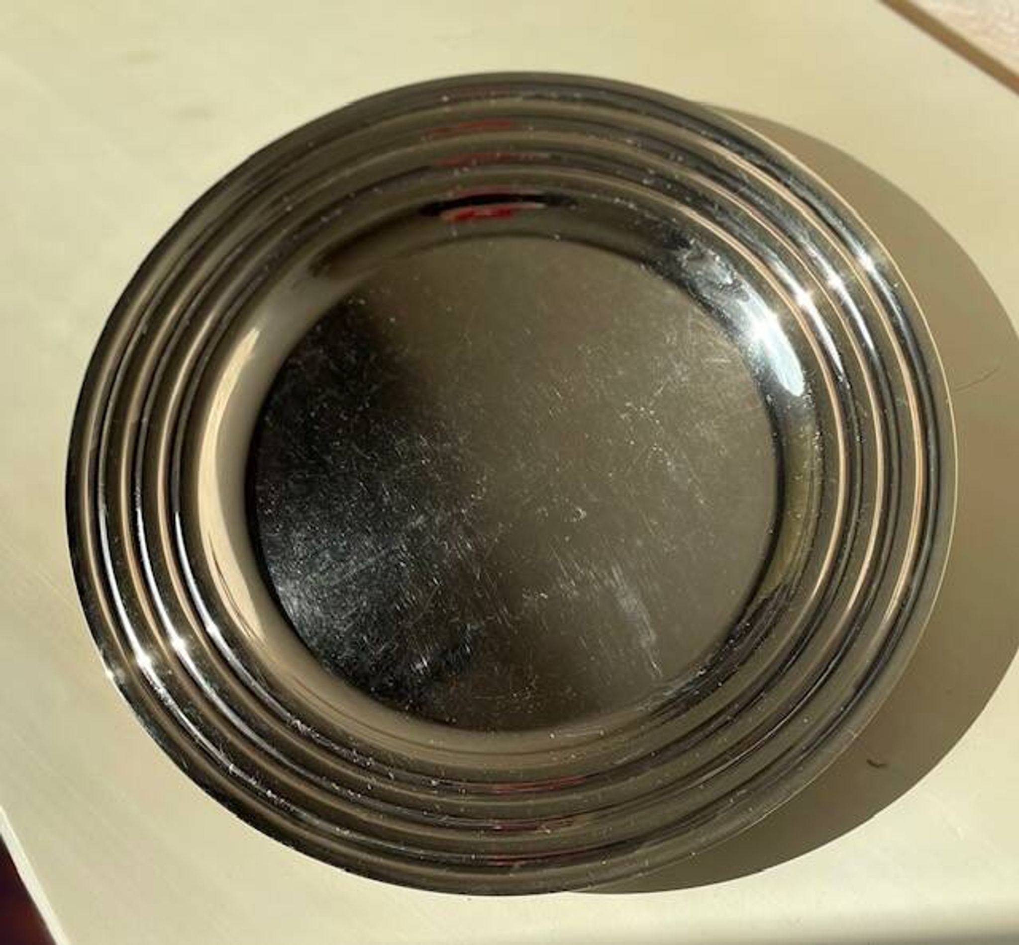 Plat Christofle métal argenté