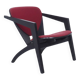 Hans J. Wegner black Butterfly lounge chair by Getama, 1970s