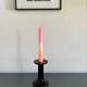 Black ceramic candlestick ASA selection Germany